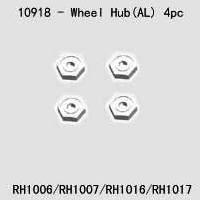 River Hobby VRX-Alloy Wheel Hub silver (Also fits FTX-6365)-rc-cars-scale-models-sunshine-coast