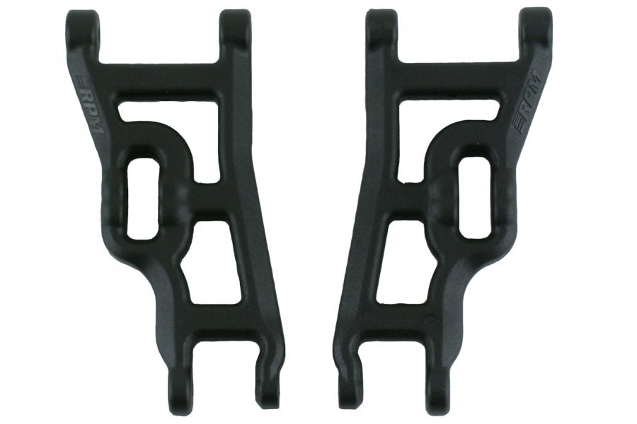 RPM-RPM Black Slash 2WD/Nitro Slash/E-Rustler/E-Stampede Front Suspension Arms-rc-cars-scale-models-sunshine-coast