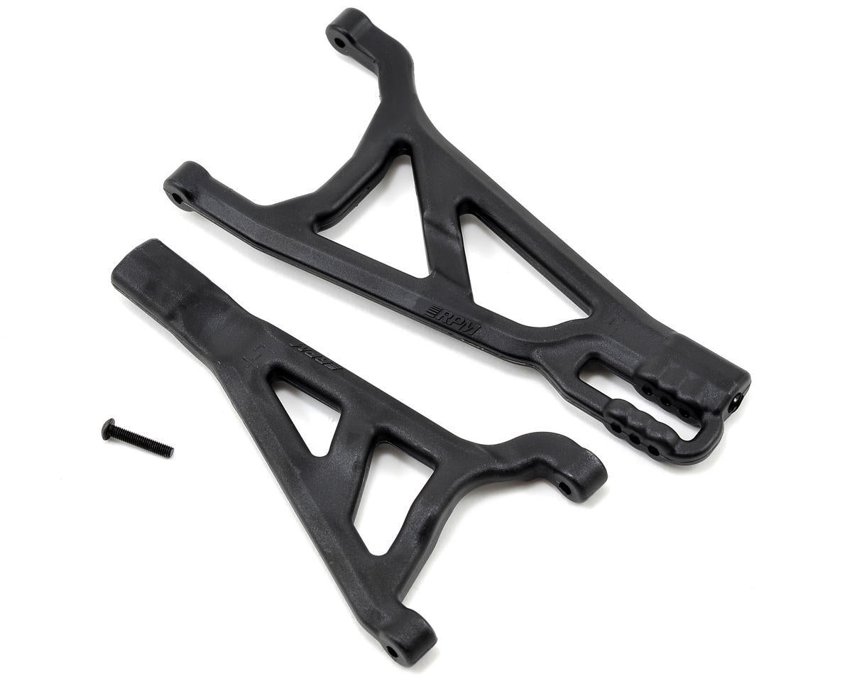RPM-RPM  Traxxas Revo/Summit Front Left A-Arms (Black)-rc-cars-scale-models-sunshine-coast