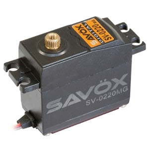 Savox-Standard MG High Voltage Servo-rc-cars-scale-models-sunshine-coast