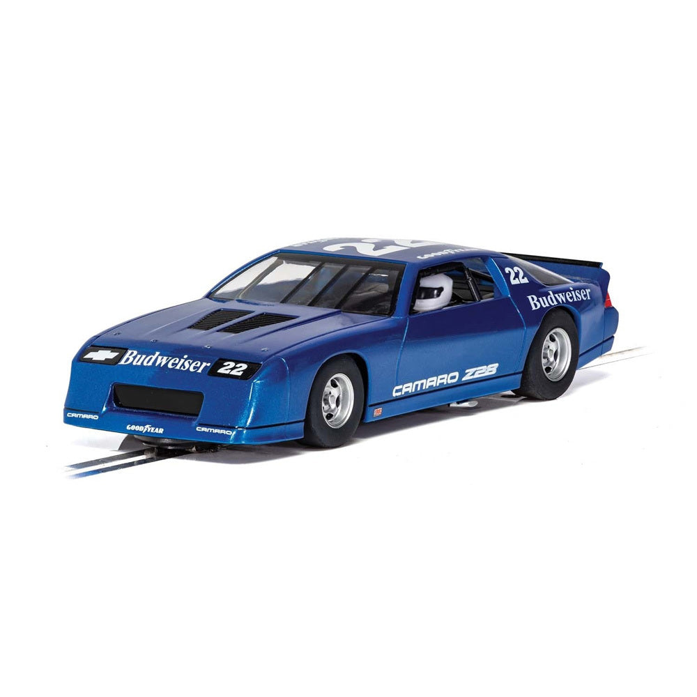 Scalextric-Scalextric CHEVROLET CAMARO IROC-Z - BLUE-rc-cars-scale-models-sunshine-coast