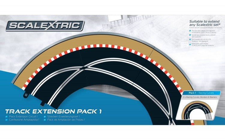 Scalextric-Scalextric TRACK EXTENSION PACK 1 - SALE-rc-cars-scale-models-sunshine-coast