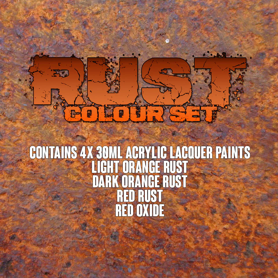 Scale Modellers Supply-RUST Colour Set (Scale Models)-rc-cars-scale-models-sunshine-coast