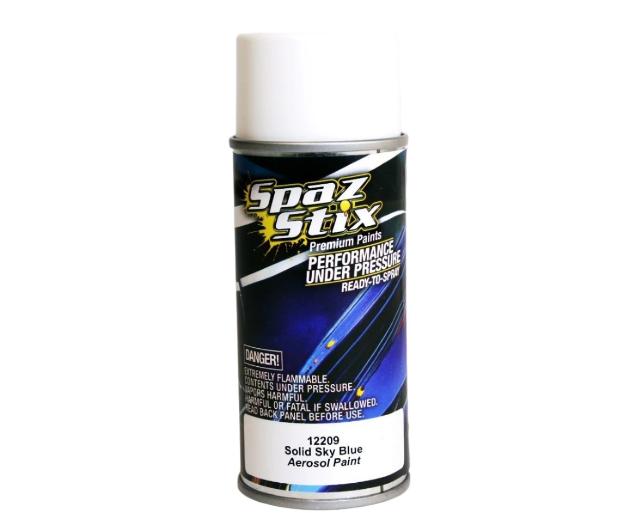 Spazstix-Spazstix solid SKY BLUE AEROSOL PAINT 3.5OZ - SZXA12209-rc-cars-scale-models-sunshine-coast