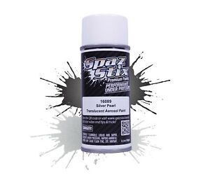 Spazstix-Spazstix SILVER PEARL AEROSOL PAINT 3.5OZ - SZXA16089-rc-cars-scale-models-sunshine-coast