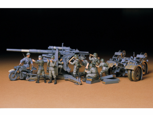 Tamiya-Tamiya 88MM GUN FLAK 36/37-rc-cars-scale-models-sunshine-coast