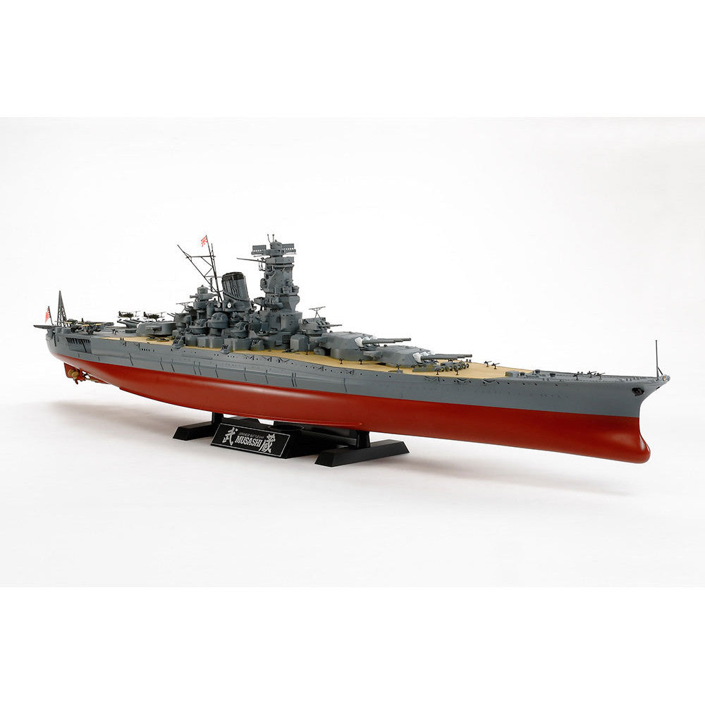 Tamiya-Tamiya 1/350 MUSASHI (2013)-rc-cars-scale-models-sunshine-coast