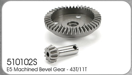 Team Magic-E5 option Machined bevel gear 43/11T-rc-cars-scale-models-sunshine-coast