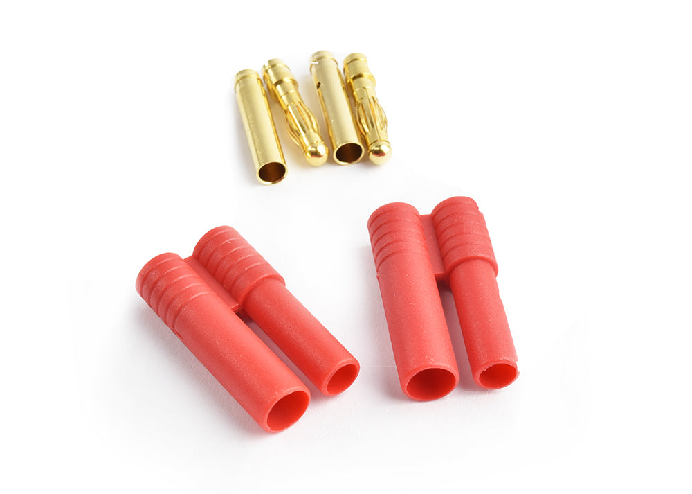 Tornado RC-Tornado Rc 4.0Mm Gold Connector W/Housing 2Pcs/Bag -rc-cars-scale-models-sunshine-coast