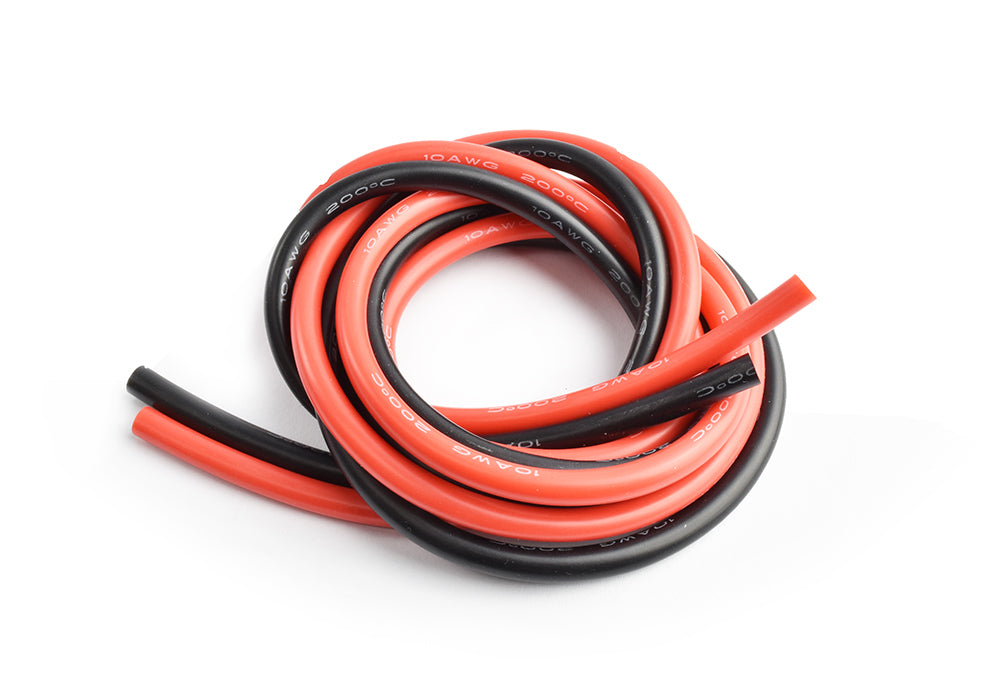 Tornado RC-Tornado Rc Silicone Wire 10Awg 0.06 With 1M Red And 1M Black -rc-cars-scale-models-sunshine-coast