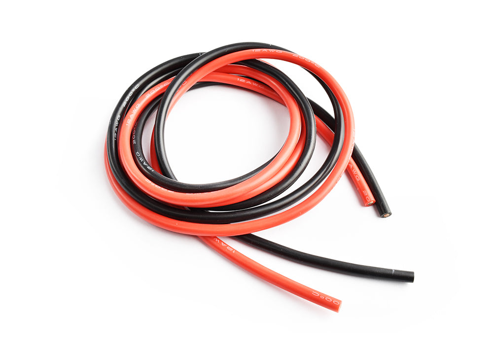 Tornado RC-Tornado Rc Silicone Wire 12Awg 0.06 With 1M Red And 1M Black -rc-cars-scale-models-sunshine-coast