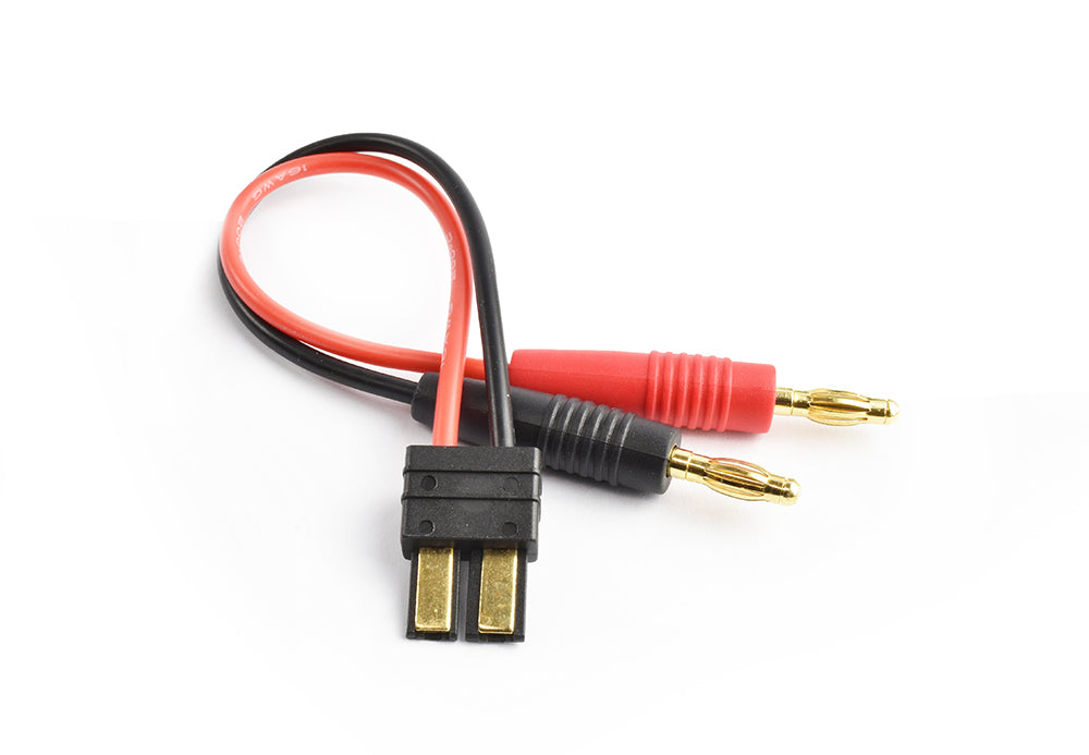 Tornado RC-Tornado Rc Male Traxxas Compatible Plug To 4.0Mm Connector Charging Cable 16Awg 15Cm Silicone Wire -rc-cars-scale-models-sunshine-coast