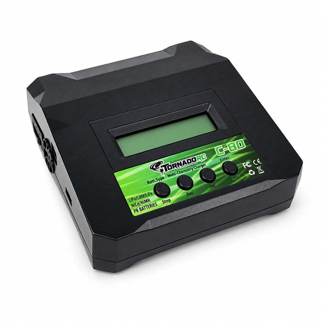 Tornado RC-Tornado Rc Multi Chemistry Charger Ac/Dc 7Amp 80W -rc-cars-scale-models-sunshine-coast