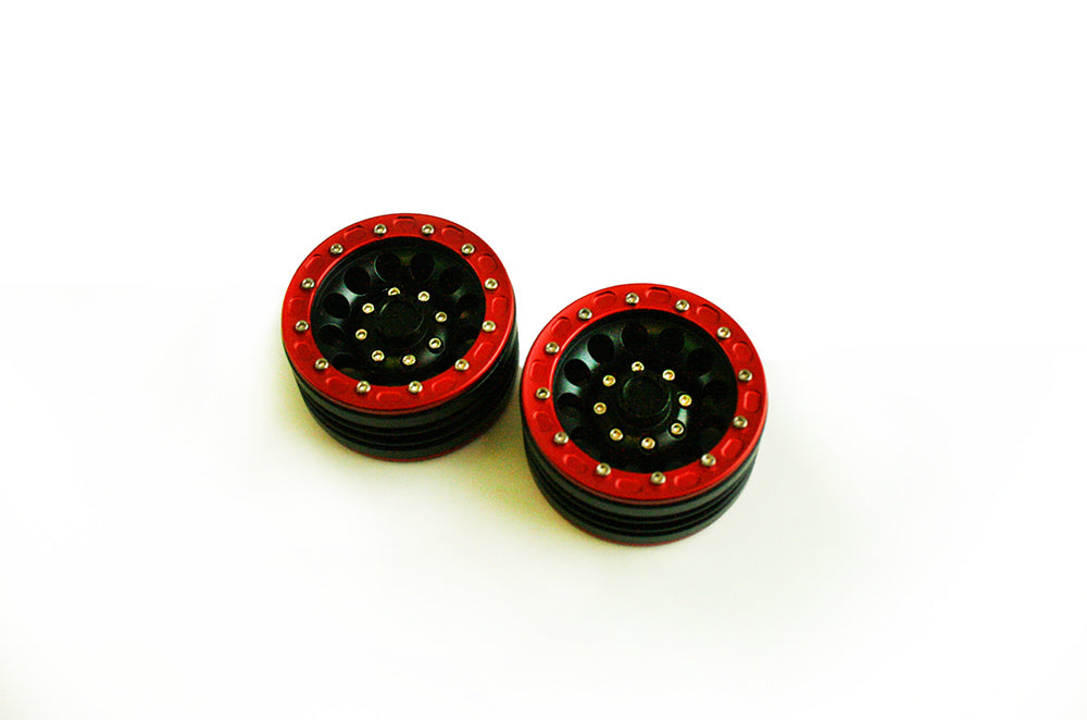 Tornado RC-Tornado Rc 1.9 Aluminium Beadlock Wheel 4 Per Pack -rc-cars-scale-models-sunshine-coast