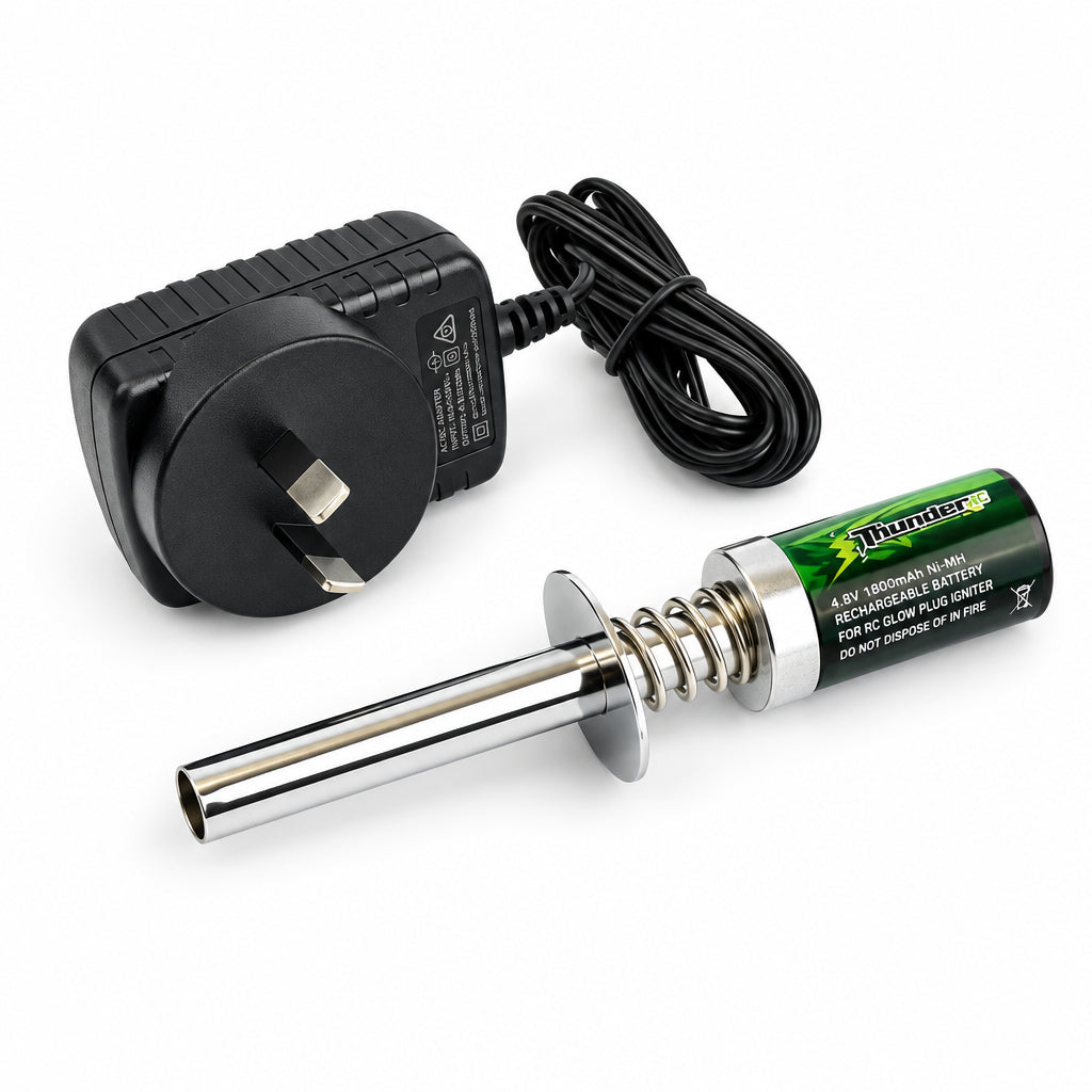 Tornado RC-Tornado Rc Nitro Glow Starter With Charger -rc-cars-scale-models-sunshine-coast
