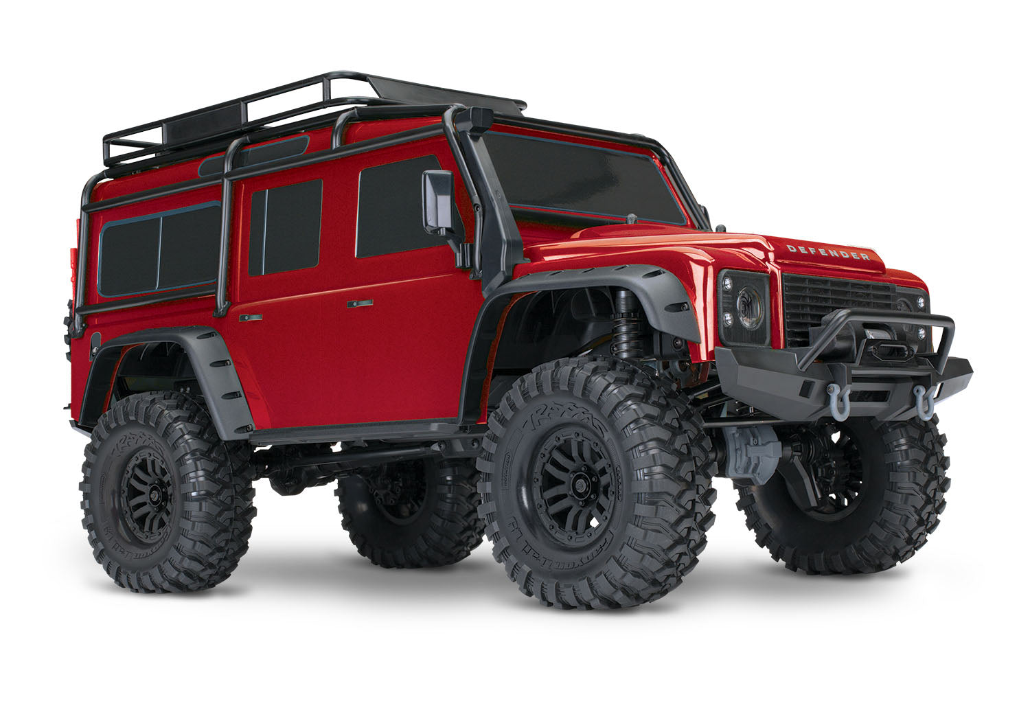 Traxxas Trx4 Scale & Trail Crawler Land Rover Defender T82056-4blk - Techtonic Hobbies - Traxxas