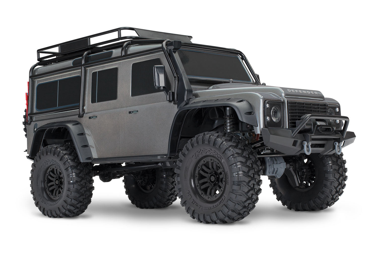 Traxxas Trx4 Scale & Trail Crawler Land Rover Defender T82056-4blk - Techtonic Hobbies - Traxxas