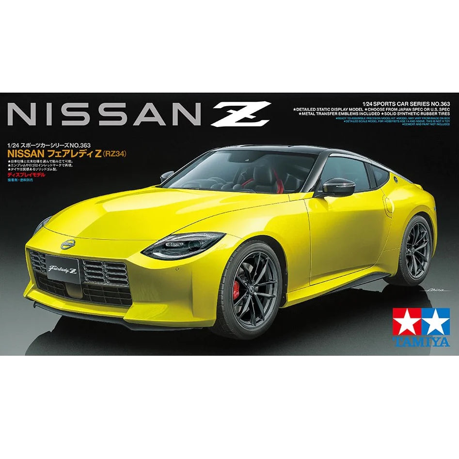 Tamiya-Tamiya 24363 1/24 Nissan Fairlady Z (RZ34) -rc-cars-scale-models-sunshine-coast