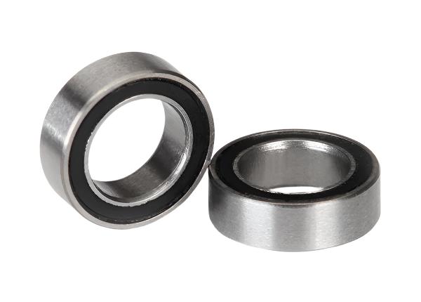 Traxxas-Traxxas  Ball Bearings, Black Rubber Sealed (8X16X5)-rc-cars-scale-models-sunshine-coast