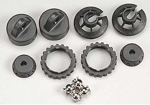 Traxxas-Traxxas  Caps And Spring Retainers, Gtr Shock Upper Cap (2) Hollow Balls (2) Bottom Cap (2) Upper Retainer (2) Lower Retainer (2)-rc-cars-scale-models-sunshine-coast