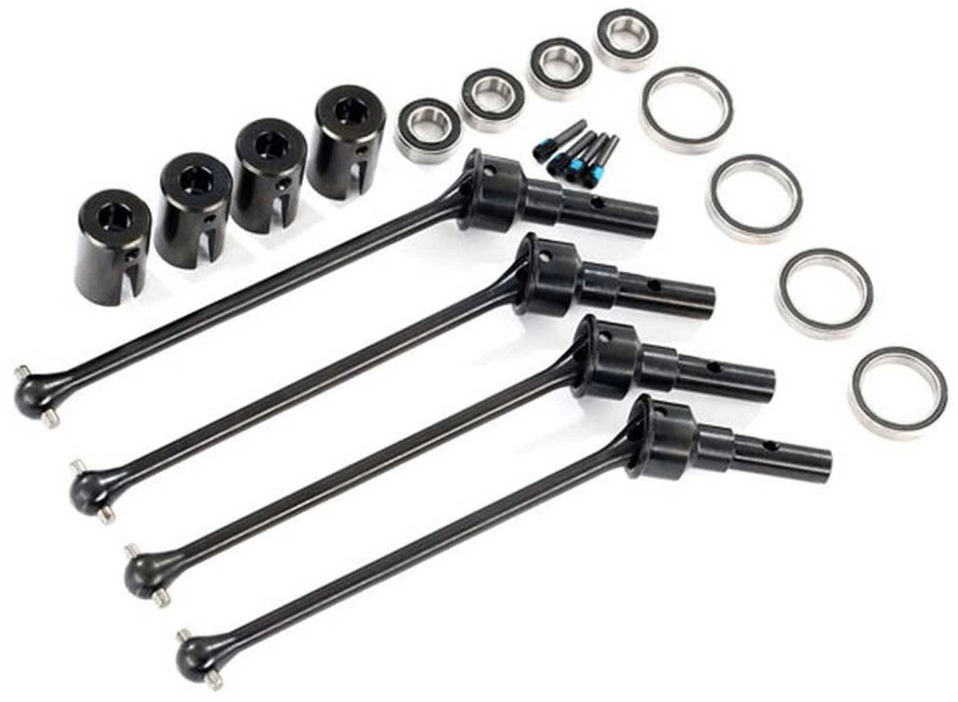 Traxxas-Traxxas  Driveshafts, Steel Constant Velocity Front Or Rear (4) For Use With Wide Maxx Suspension Kit-rc-cars-scale-models-sunshine-coast
