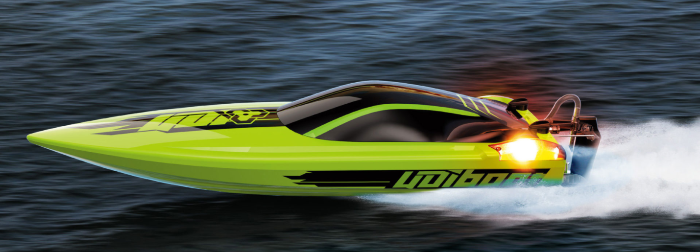 UDI RC-2.4G Brushless RC High Speed Boat (11.1v 22") Self righting 40klm-rc-cars-scale-models-sunshine-coast