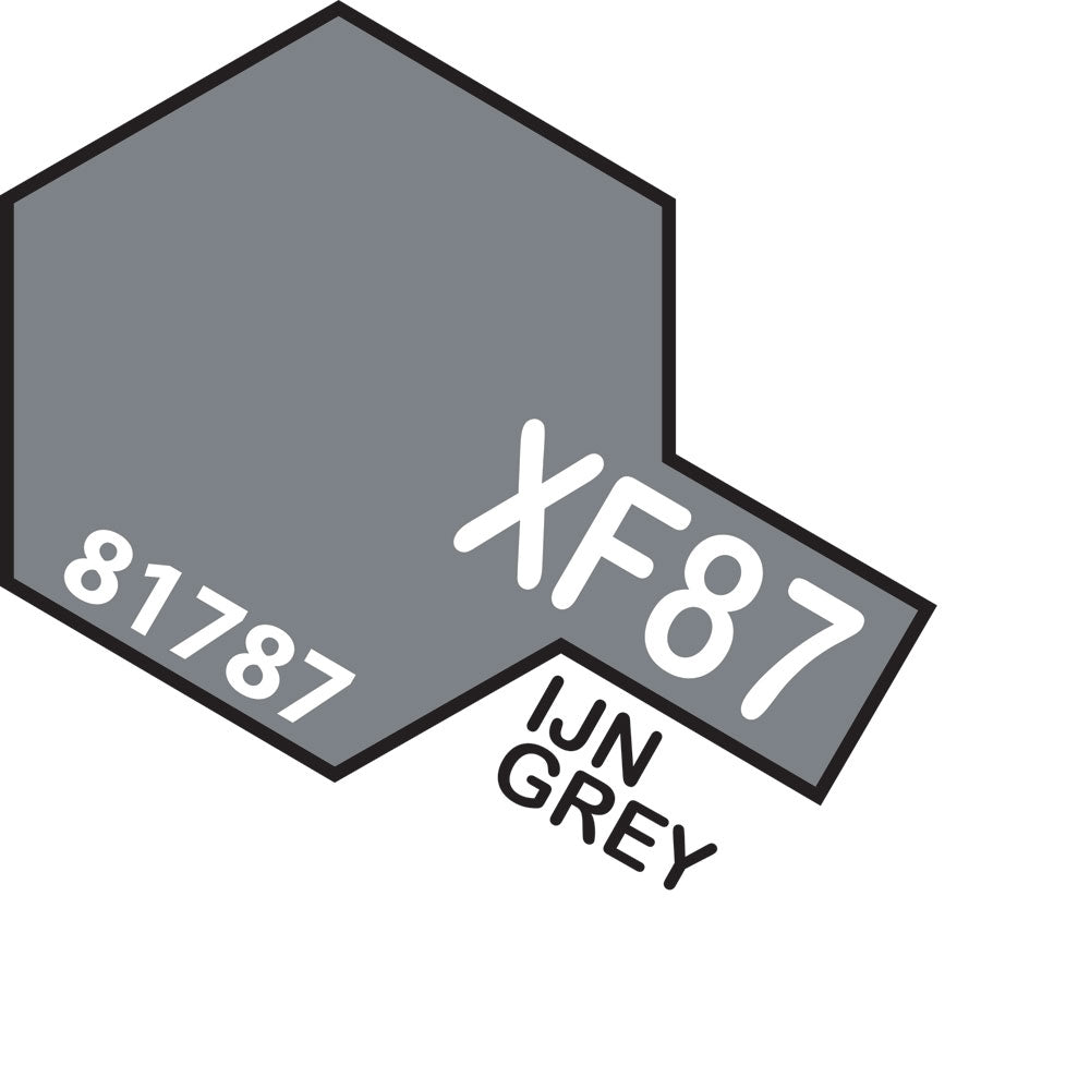 Tamiya-Tamiya Acrylic Mini XF-87 IJN GRAY (MAIZURU A)-rc-cars-scale-models-sunshine-coast