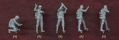 Zvezda  6268 1/72 Scale German 120mm Mortar with Crew Plastic Soldiers (Scale Model) - Techtonic Hobbies - Zvezda