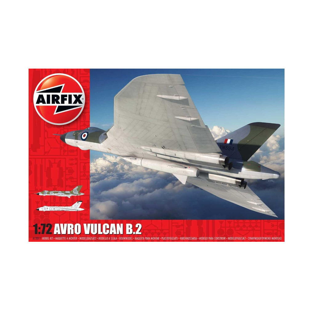 Airfix 1/72 Avro Vulcan B.2 Plastic Model Kit 12011 - Techtonic Hobbies - Airfix