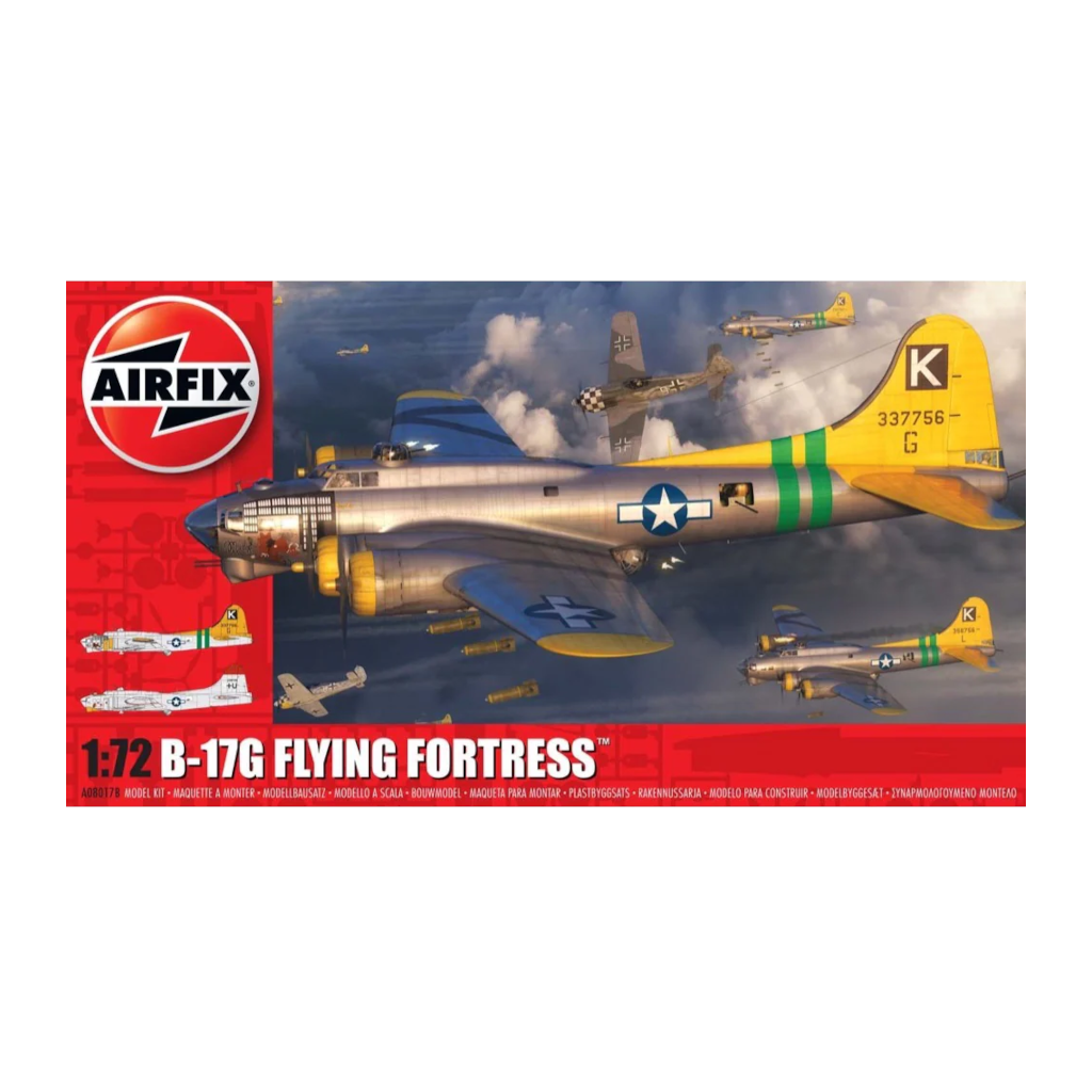 Airfix A08017B 1/72 Scale Boeing B-17G Flying Fortress - Techtonic Hobbies - Airfix