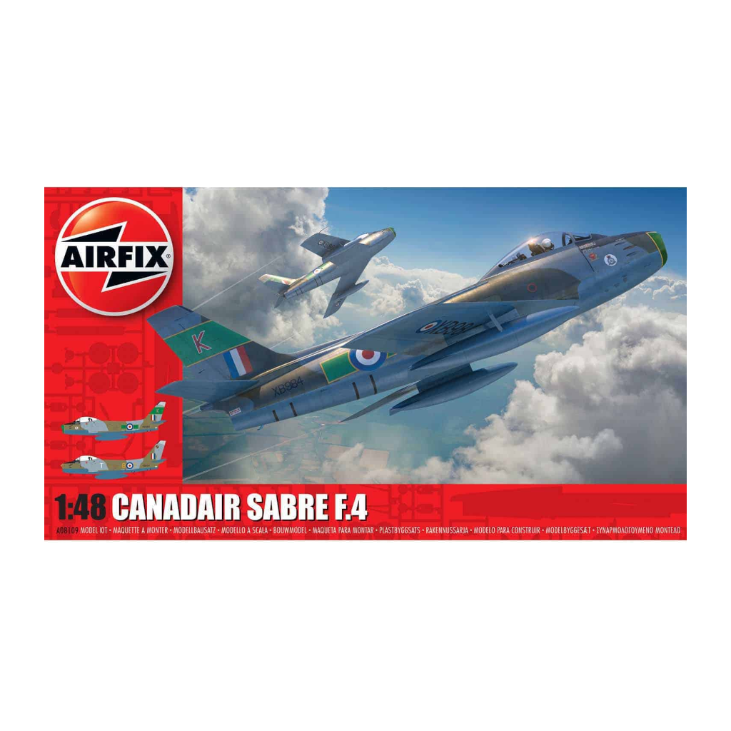 Airfix A08109 1/48 Scale Canadair Sabre F.4 - Techtonic Hobbies - Airfix