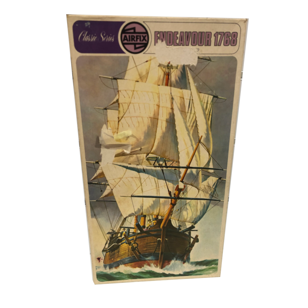 Airfix Classic Series 7 Endeavour 1768 - Discontinued Rare 1974 Vintage Airfix Model Kit - Techtonic Hobbies - Airfix