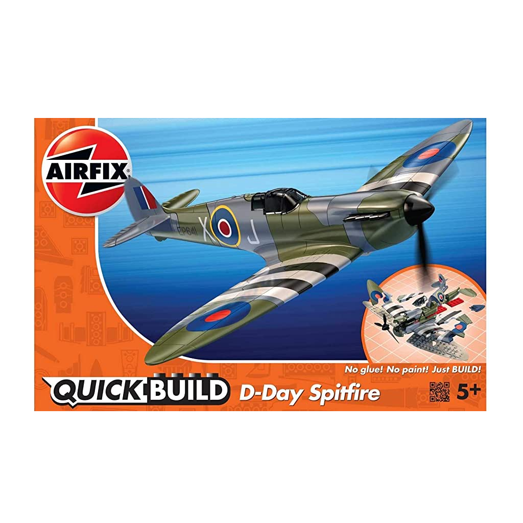 Airfix J6000 Quickbuild Spitfire - Techtonic Hobbies - Airfix