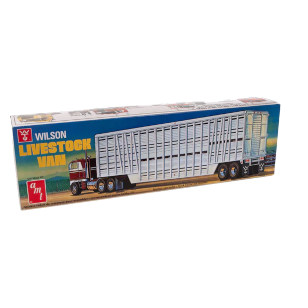 AMT 110606 1/25 Scale Wilson Livestock Van Plastic Model Kit Plastic Model Kit - Techtonic Hobbies - AMT