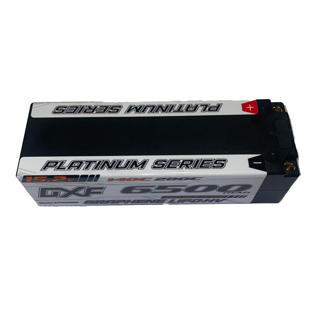 Dxf Power Platinum Series 15.2v 6500mAh 140C HV Lipo - Techtonic Hobbies - DXF Power