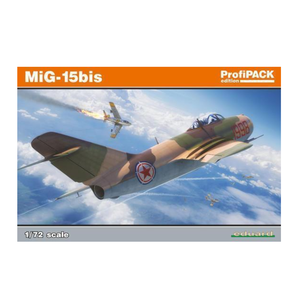 Eduard 7059 1/72 Scale MiG-15bis ProfiPACK edition Plastic Model Kit - Techtonic Hobbies - Eduard