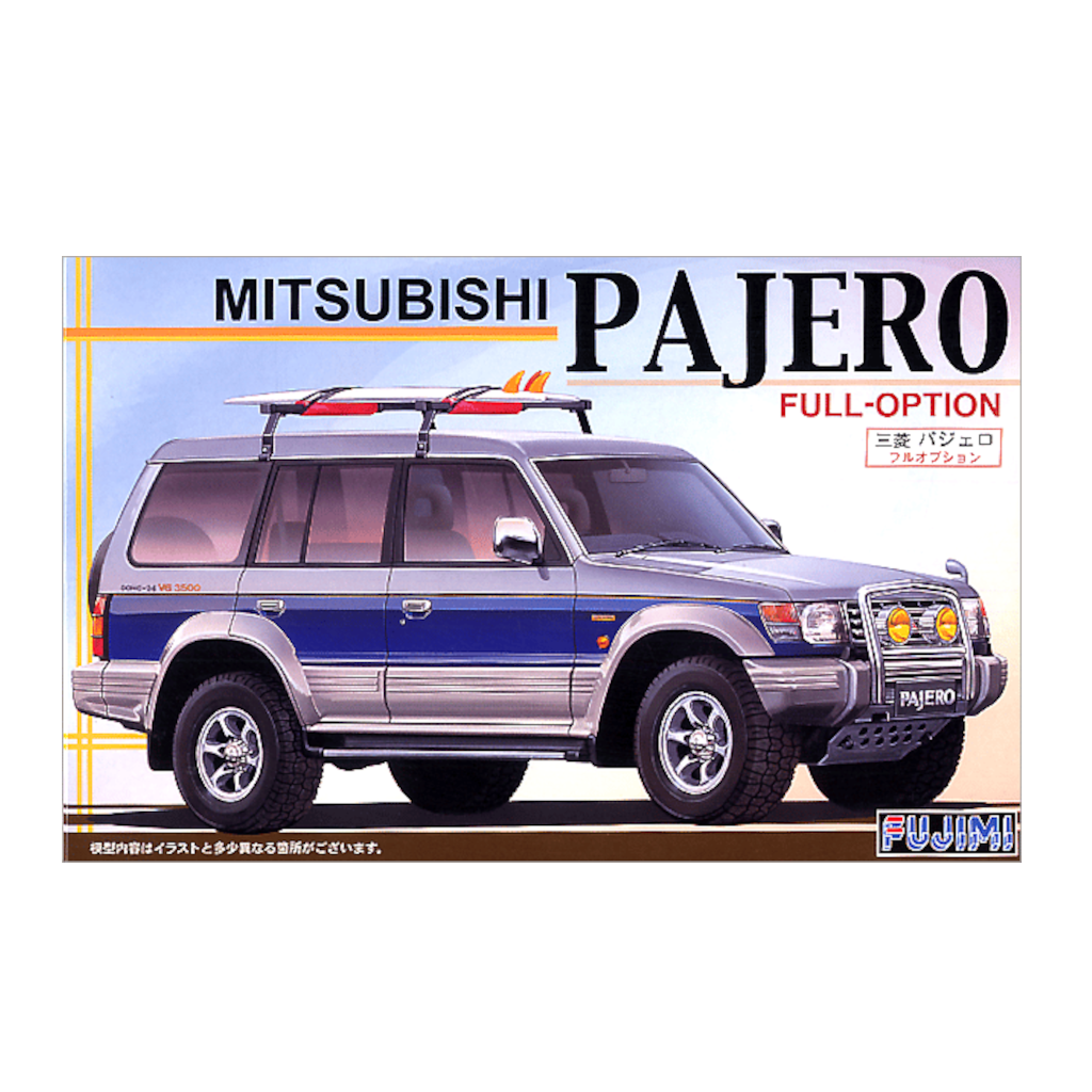 Fujimi 037974 1/24 Scale Mitsubishi Pajero 4X4 Full Option Plastic Model Kit - Techtonic Hobbies - Fujumi