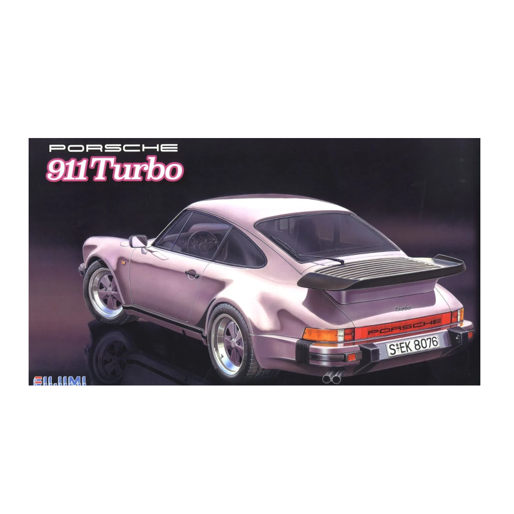 Fujimi 126852 1/24 Scale RS-57 Porsche 911 Turbo Plastic Model Kit - Techtonic Hobbies - Fujumi
