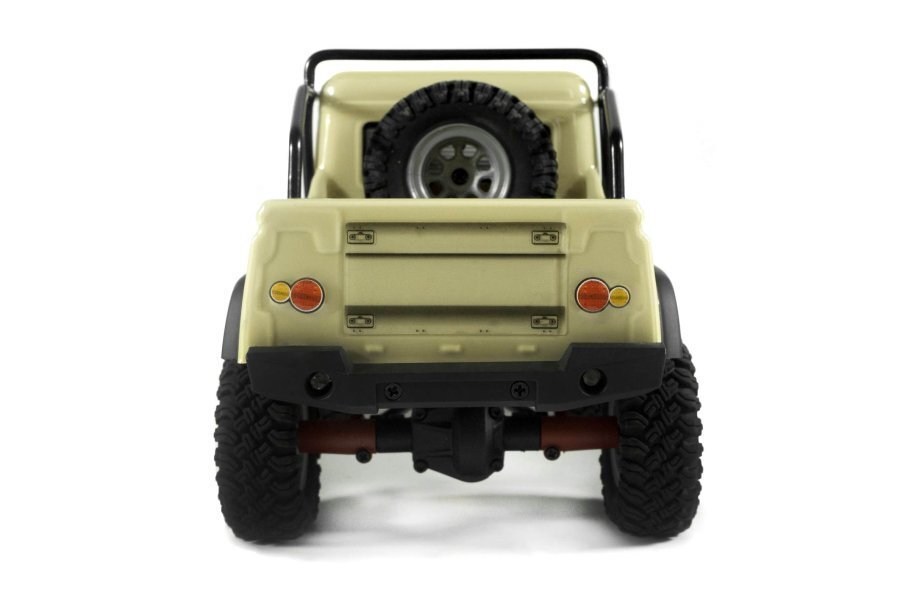 HOBBY PLUS 240131 1/24 DEFENDER RTR SCALE CRAWLER (LIGHT YELLOW) HBP24-240131 - Techtonic Hobbies - Hobby Plus