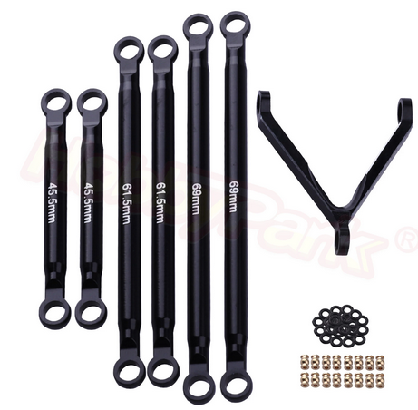 Techtonic Link set suspension linkages for 133.7mm Long Wheel Base Axi