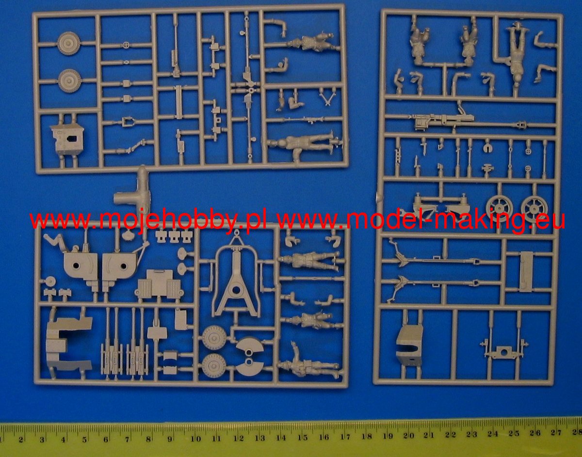 Italeri 7026 1/72 Scale German Guns Set PAK36, PAK40, FLAK38 Plastic Model Kit (Scale Model) - Techtonic Hobbies - Italeri