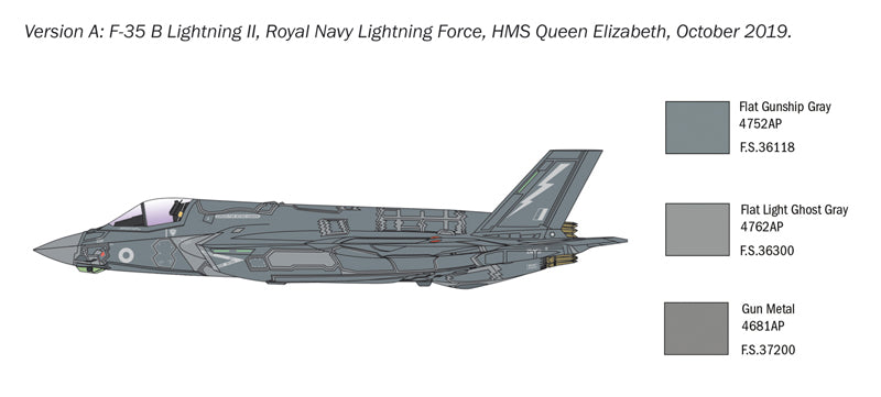 Italeri 001425 1/72 Scale F-35 B "Lightning II" SOVL Version - Techtonic Hobbies - Italeri