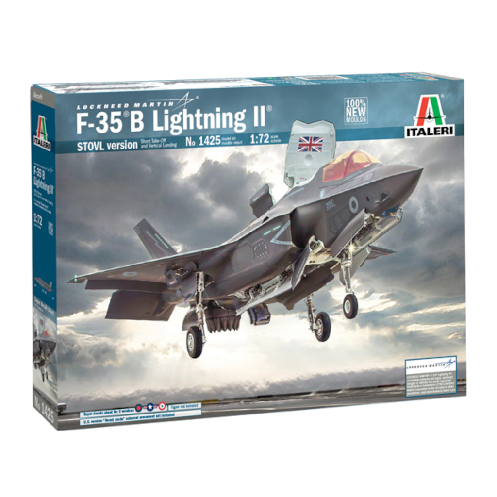 Italeri 001425 1/72 Scale F-35 B "Lightning II" SOVL Version - Techtonic Hobbies - Italeri