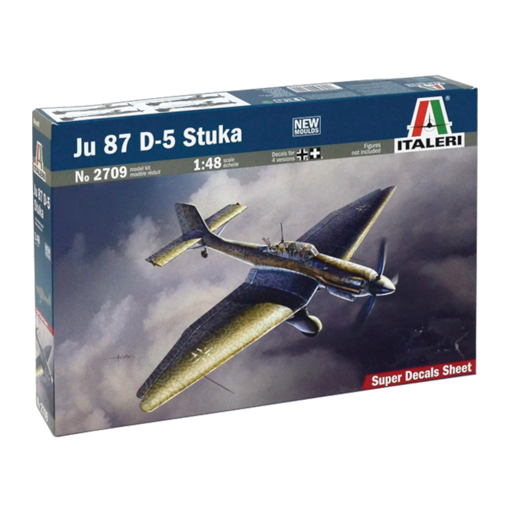 Italeri 02709 1/48 Scale Junkers Ju87 D5 Stuka - Techtonic Hobbies - Italeri