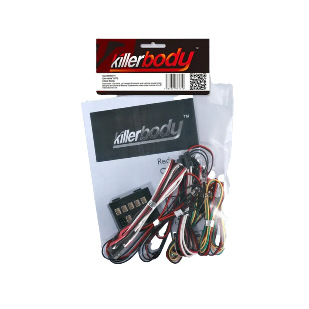Killerbody - 48101 LED Light System w/Control Box (10 LEDS) ( Fit for 1/10 RC Car) '48101 - Techtonic Hobbies - Killerbody