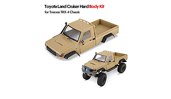 Killerbody - 48734 1/10 Military Desert Toyota Land Cruiser 70 Hard Body Kit w/ Accessories (RC Car) - Techtonic Hobbies - Killerbody