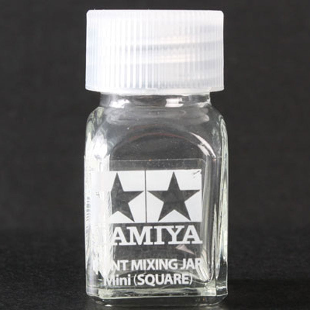 Tamiya-Tamiya PAINT MIXING JAR Mini(SQUARE)-rc-cars-scale-models-sunshine-coast