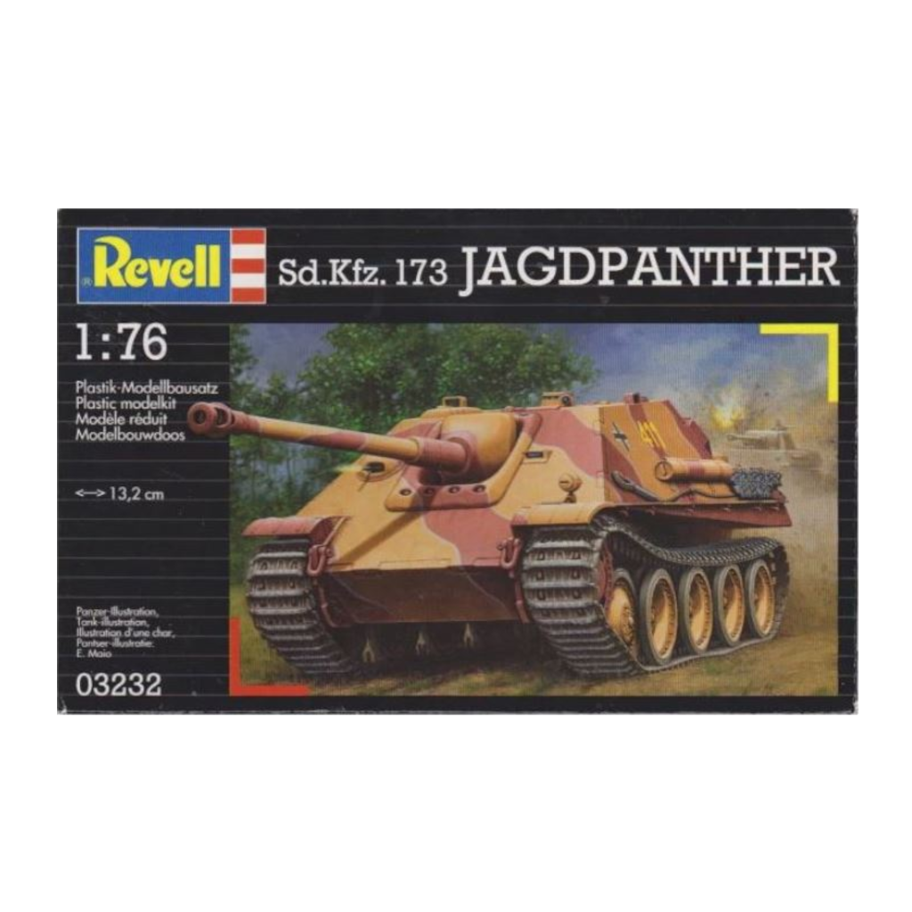 Revell 03232 1/76 Scale Sd.Kfz. 173 Jagdpanther - Techtonic Hobbies - Revell