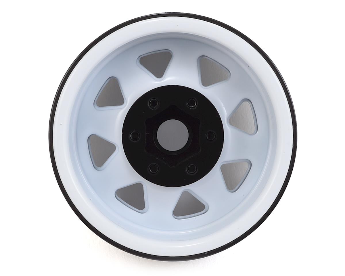 SSD RC 1.9"" Steel 8 Spoke Beadlock Wheels (White) (2) (RC Car) - Techtonic Hobbies - SSD