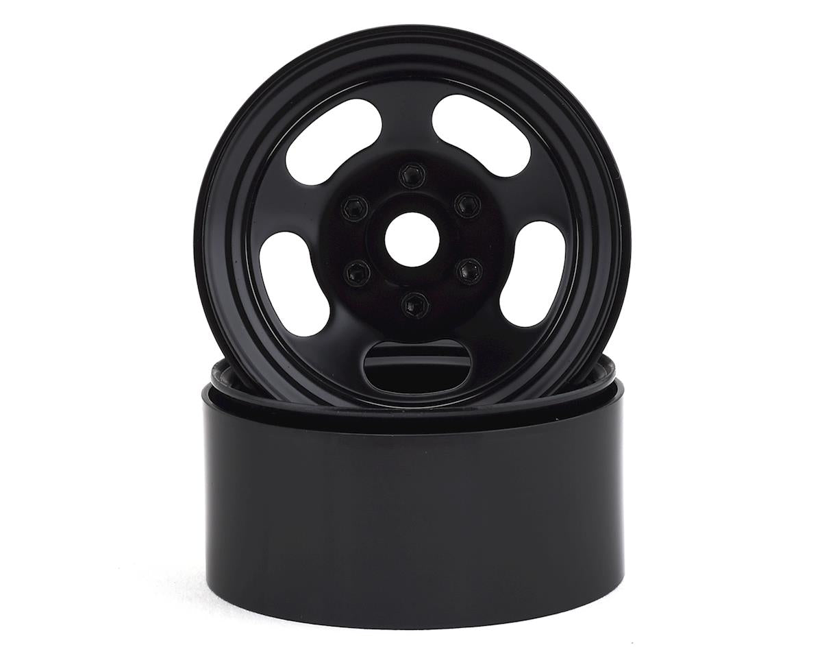 SSD 1.9" Slot (Black) Beadlock Wheels (RC Car) - Techtonic Hobbies - SSD